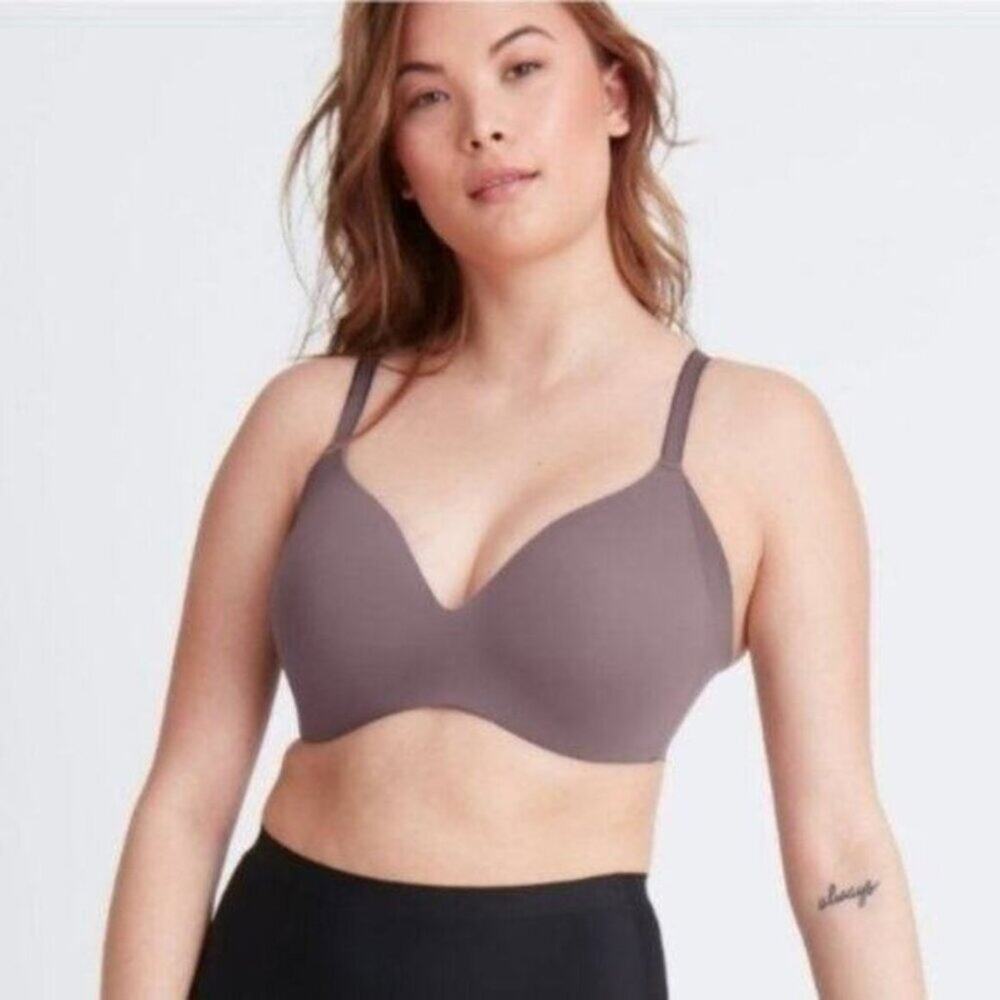 Knix Wing Woman Contour Bra Size 7 Violet Dusk New with Tags